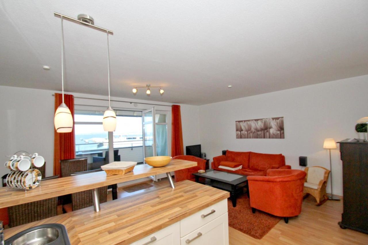 Hafenhäuser Wiek FeWo 14 Balkon, Meerblick Wiek auf Rügen Exterior foto