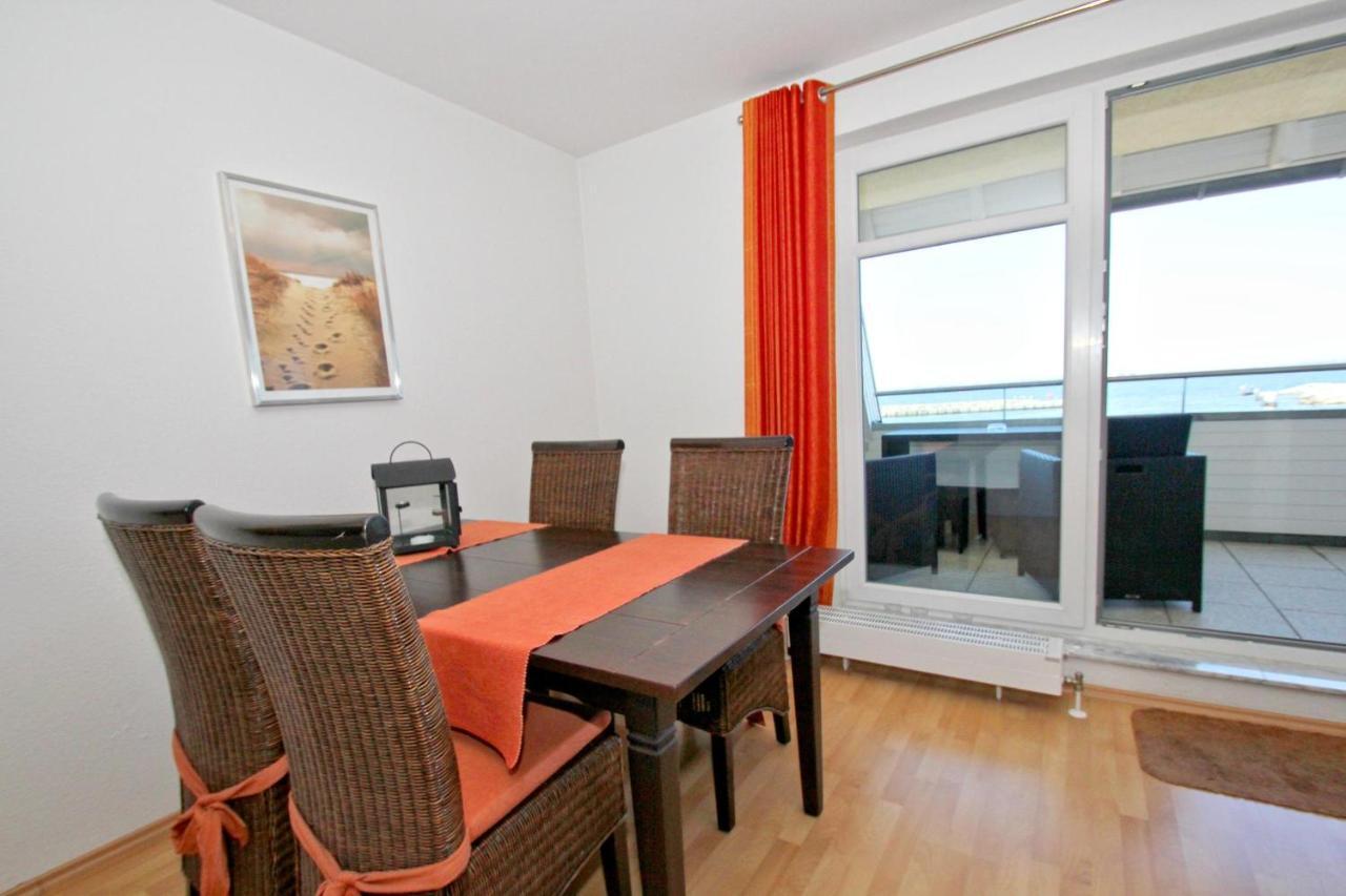 Hafenhäuser Wiek FeWo 14 Balkon, Meerblick Wiek auf Rügen Exterior foto