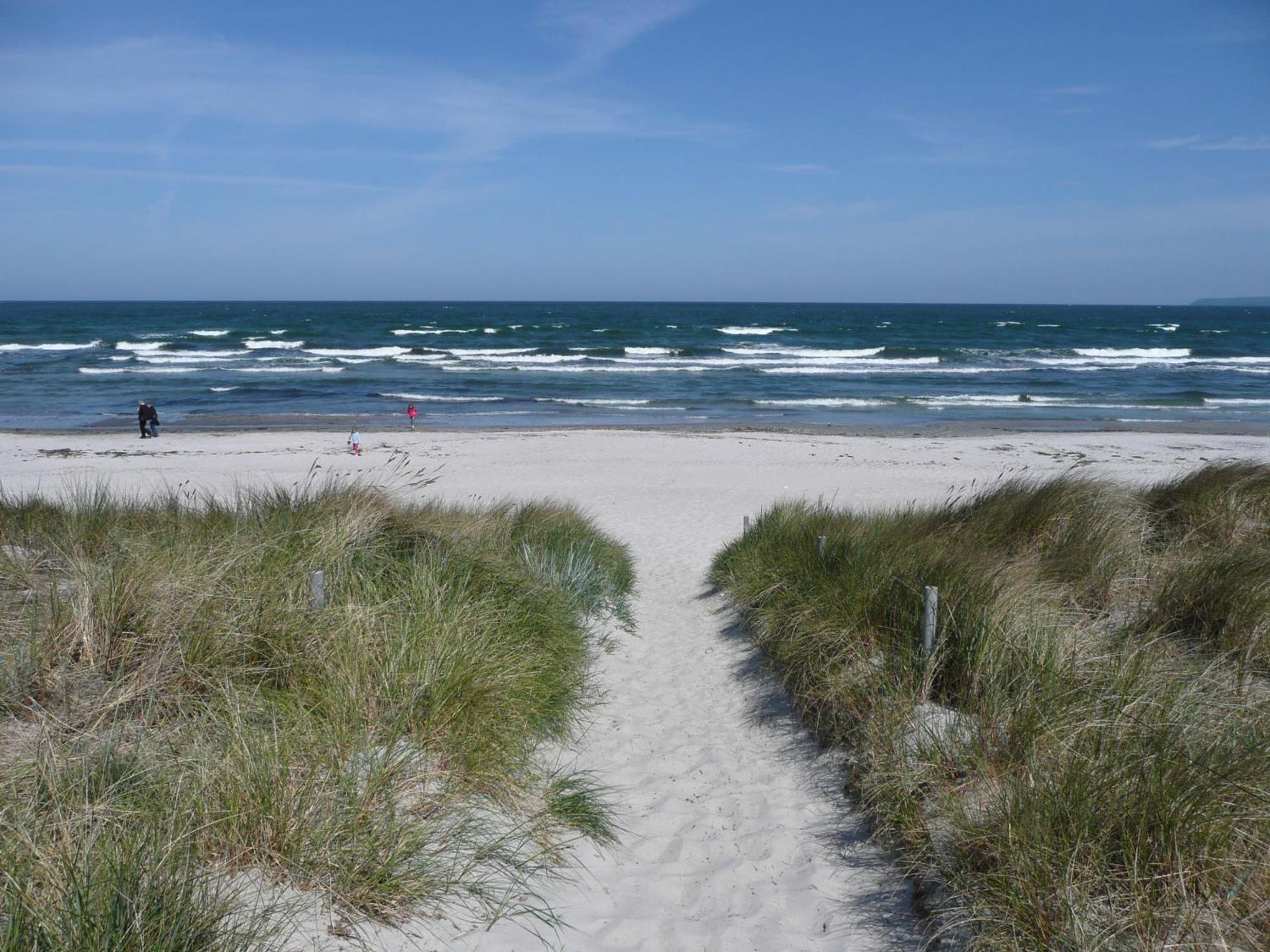 Hafenhäuser Wiek FeWo 14 Balkon, Meerblick Wiek auf Rügen Exterior foto